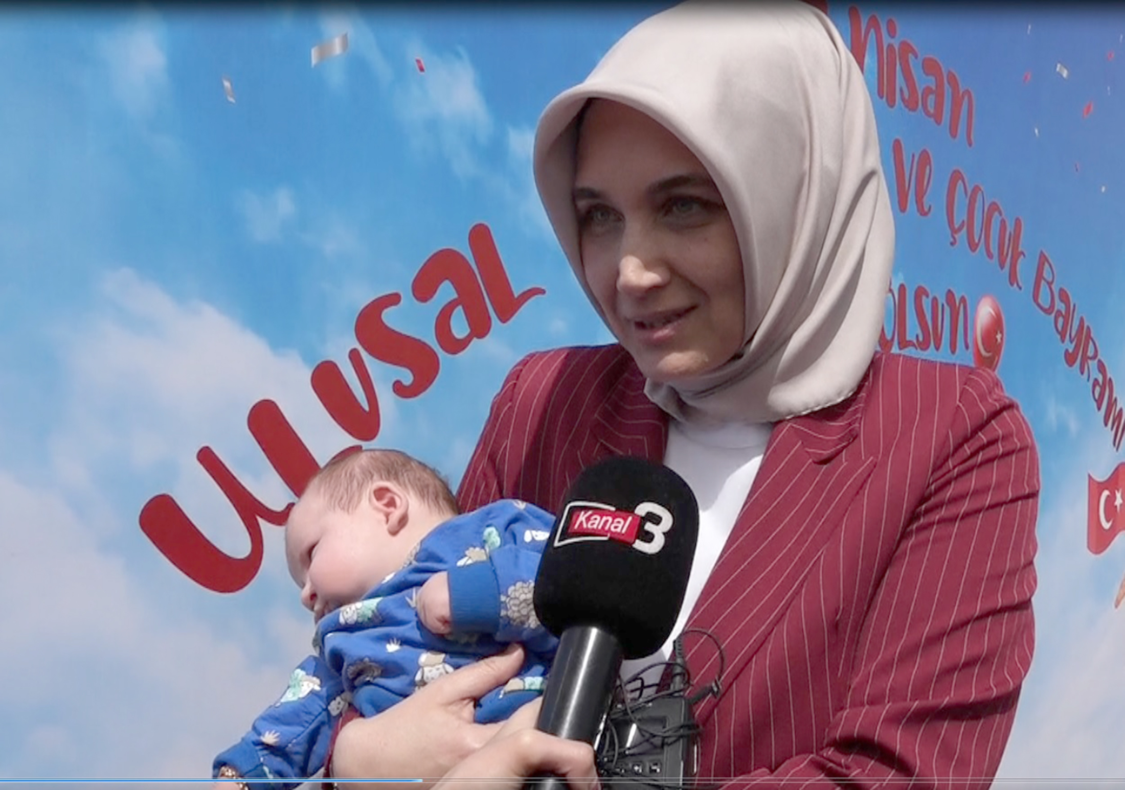   Afyonkarahisar’da 23 Nisan Ulusal Egemenlik ve Çocuk Bayramı dolayısıyla