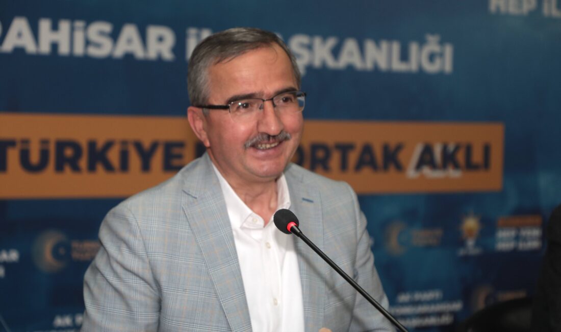 AK Parti Afyonkarahisar İl Başkanlığı’nda Yerel Yönetimler Bölge Koordinatörü Bilal