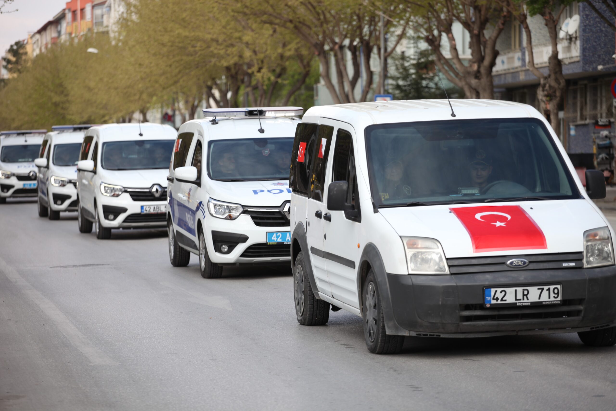 Türk Polis Teşkilatı’nın 179. kuruluş yıl dönümü Konya’da törenlerle kutlandı.