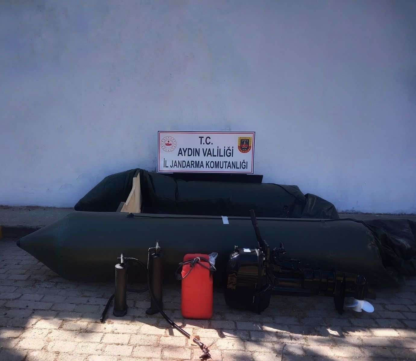 Aydın’ın Kuşadası ilçesinde jandarma ekipleri tarafından gerçekleştirilen çalışmalar kapsamında 25