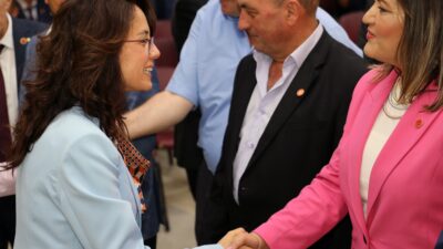 Menteşe Belediye Başkanı Gonca Köksal, Muğla Büyükşehir Belediye Başkanı Ahmet