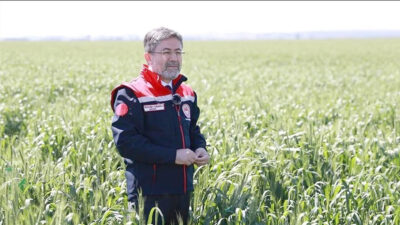 Tarım ve Orman Bakanı İbrahim Yumaklı, çim alanların bir kısmının