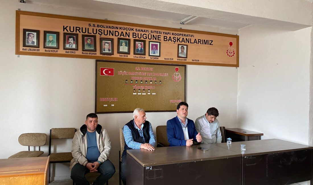 Bolvadin Belediye Başkanı Derviş Aynacı, Bolvadin Küçük Sanayi Sitesi Yapı