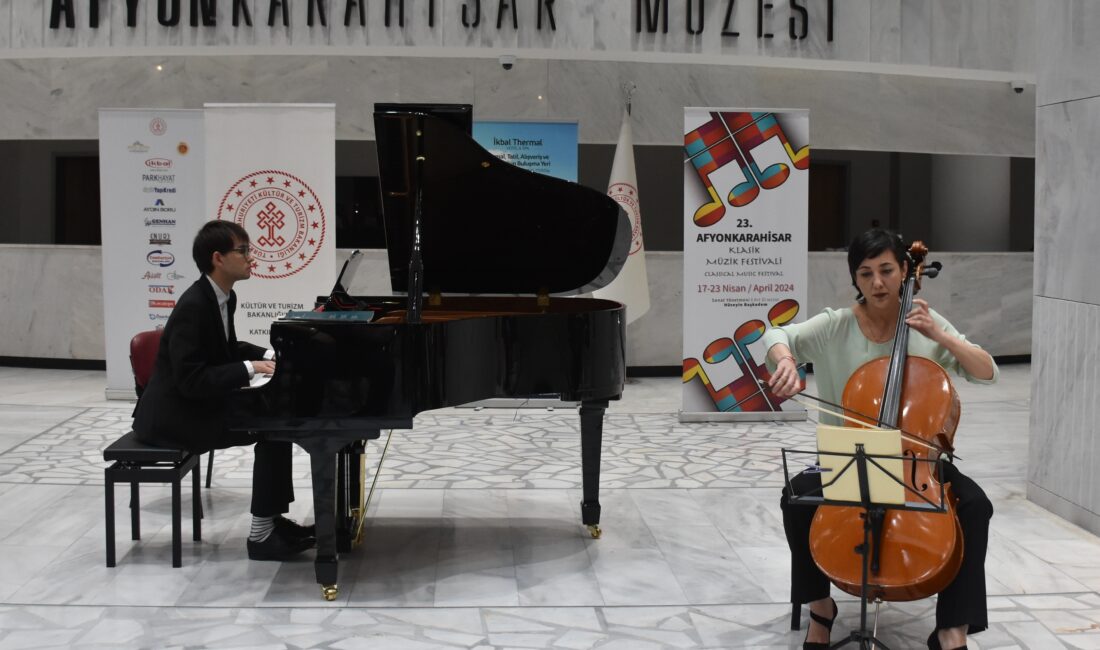 23.Afyonkarahisar Klasik Müzik Festivali’nin altıncı gününde, iki konser gerçekleştirildi.  