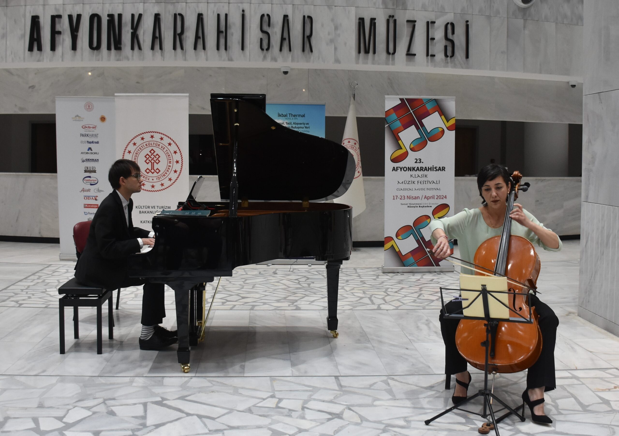 23.Afyonkarahisar Klasik Müzik Festivali’nin altıncı gününde, iki konser gerçekleştirildi.  
