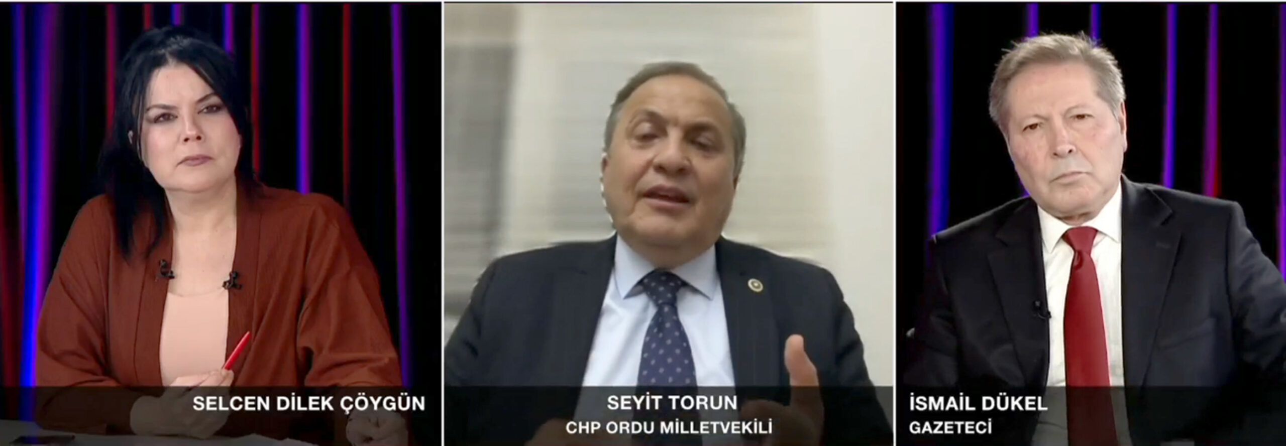 Kanal3’te Megabirlik Genel Müdürü Selcen Dilek Çöygün’ün sunduğu Mega Siyaset