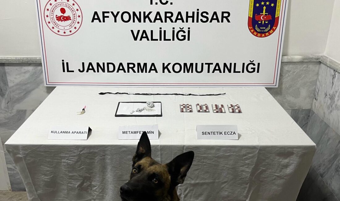 Afyonkarahisar İl Jandarma Komutanlığınca, Afyonkarahisar il merkezinde ikamet eden M.K