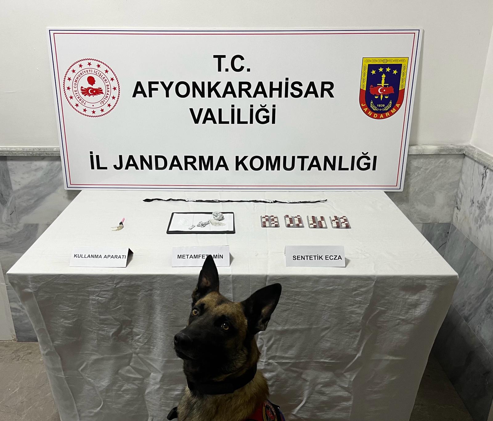 Afyonkarahisar İl Jandarma Komutanlığınca, Afyonkarahisar il merkezinde ikamet eden M.K