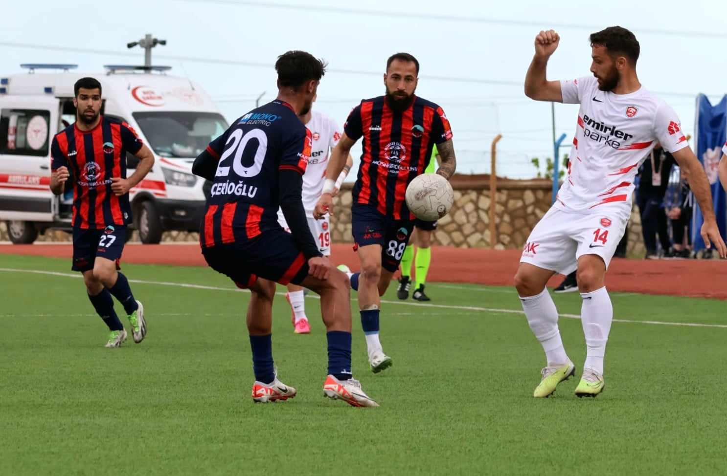 Türkiye Futbol Federasyonu (TFF) 3’üncü Lig 1’inci grupta mücadele eden