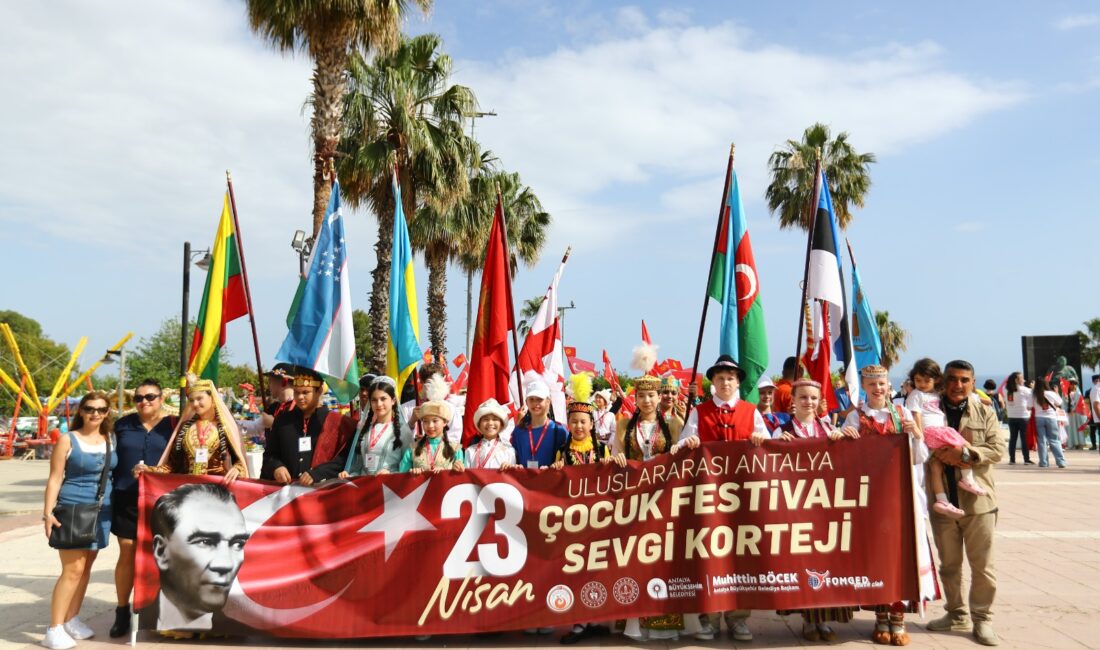   Antalya Büyükşehir Belediyesi 23 Nisan Ulusal Egemenlik ve Çocuk