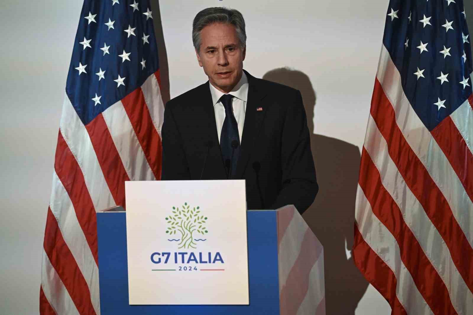 ABD Dışişleri Bakanı Antony Blinken, Washington yönetiminin İsrail tarafından Gazze