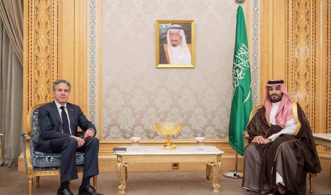 ABD Dışişleri Bakanı Antony Blinken, Suudi Arabistan Veliaht Prensi Muhammed
