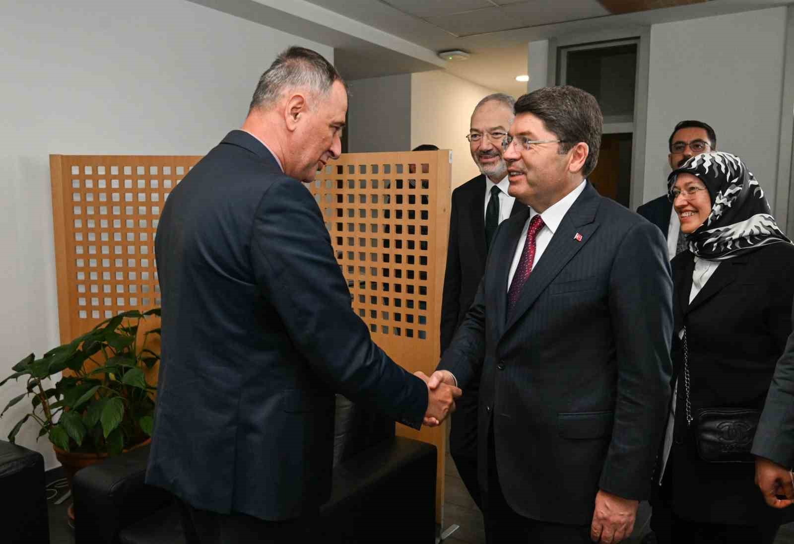 Adalet Bakanı Yılmaz Tunç, Bosna-Hersek Hakimler ve Savcılar Yüksek Kurulu