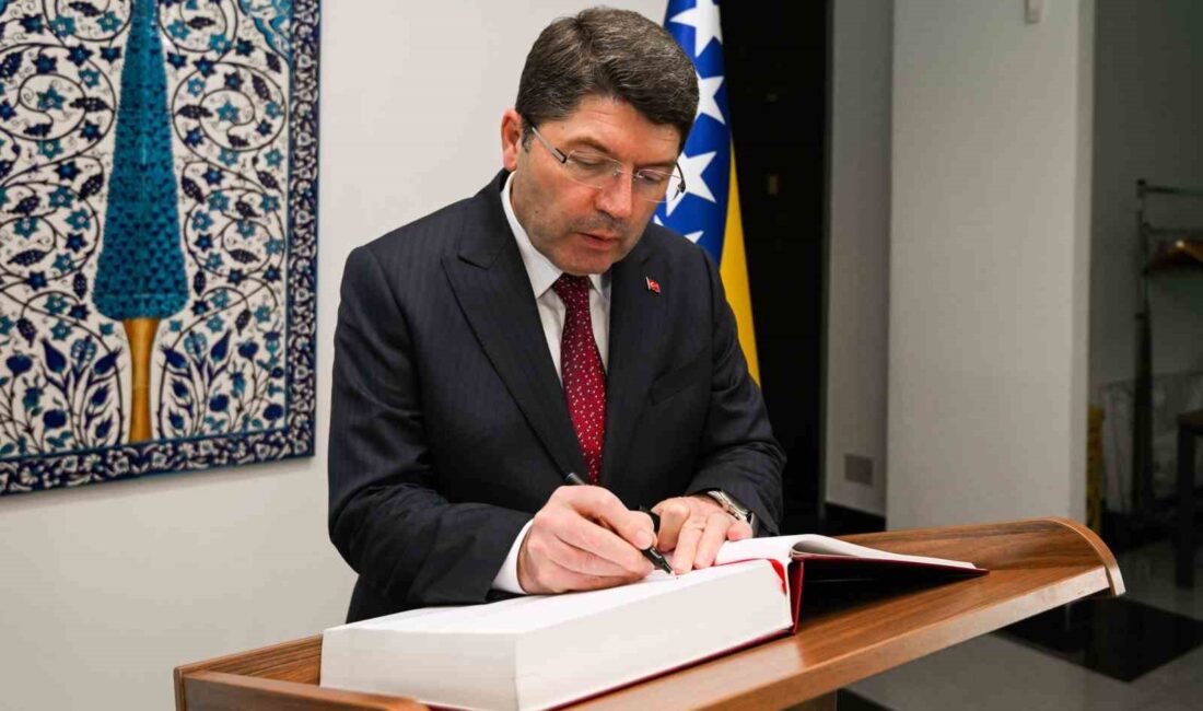 Adalet Bakanı Yılmaz Tunç, Bosna Hersek ziyareti kapsamında Türkiye’nin Saraybosna