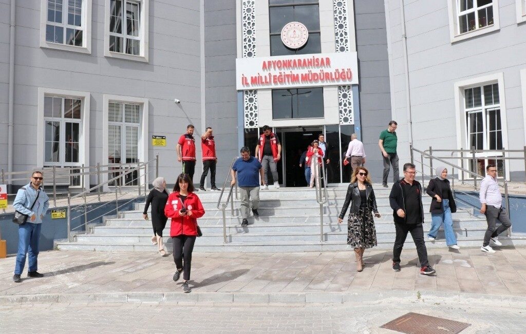 Afyonkarahisar’da, Afet ve Acil Durum Yönetimi Başkanlığı (AFAD) ile Milli