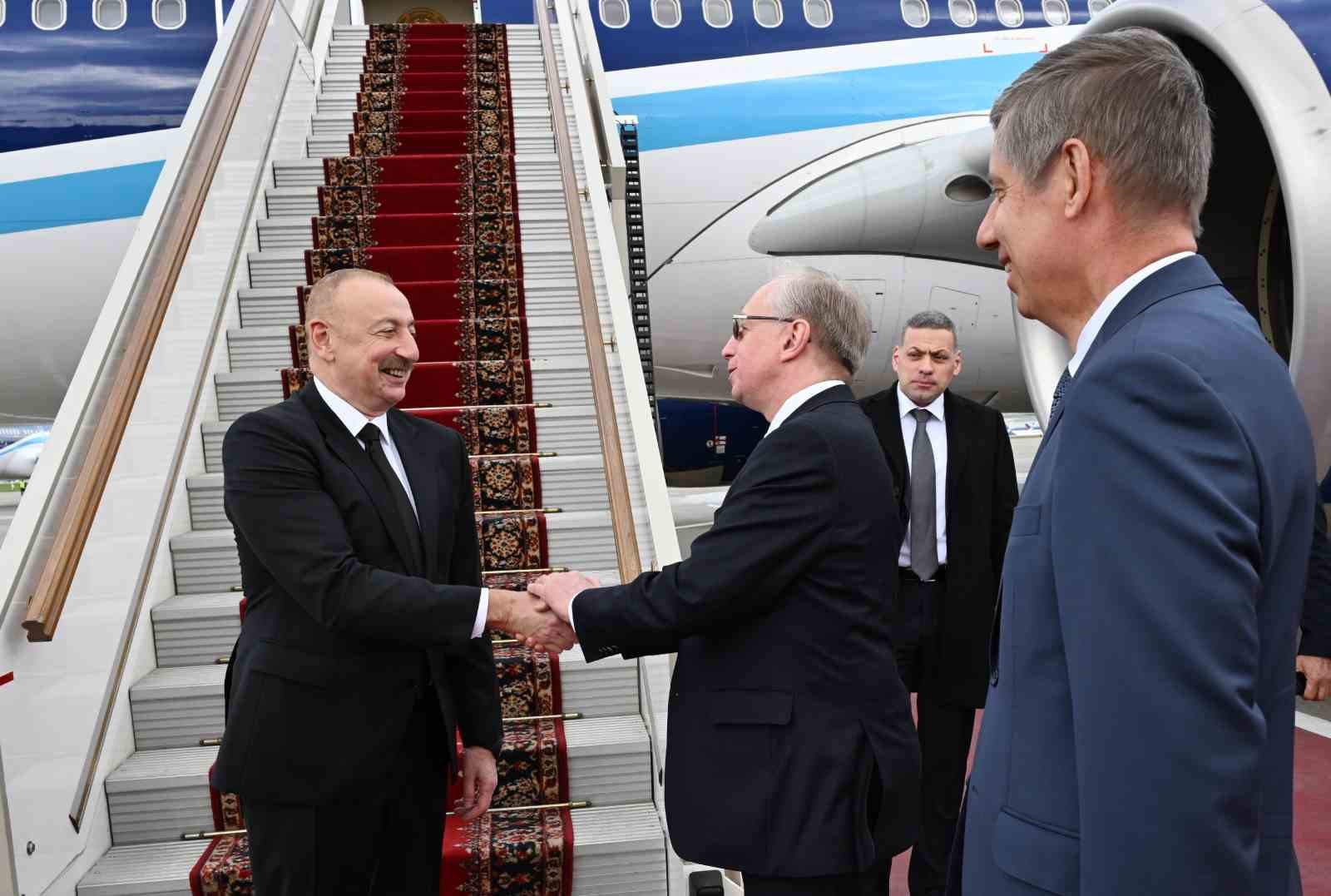 Azerbaycan Cumhurbaşkanı İlham Aliyev, Rusya Devlet Başkanı Vladimir Putin’in daveti