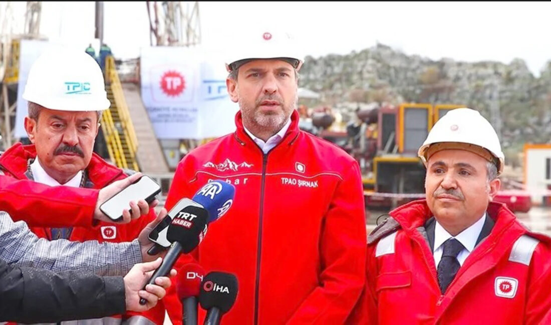 Enerji ve Tabii Kaynaklar Bakanı Alparslan Bayraktar, Gabar’da 33 kuyuda