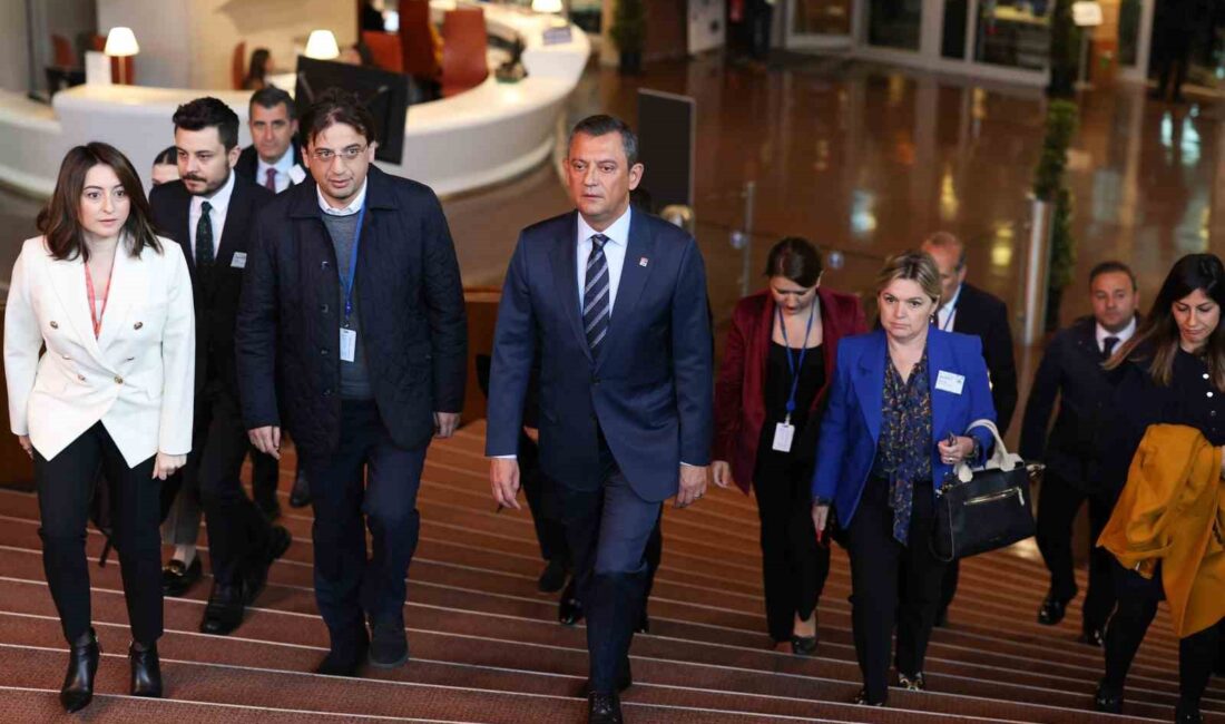 Cumhuriyet Halk Partisi (CHP) Genel Başkanı Özgür Özel, Avrupa Konseyi