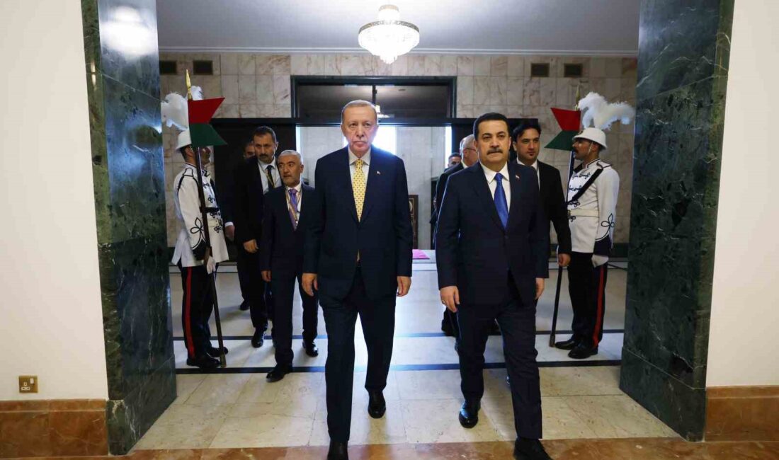 Cumhurbaşkanı Recep Tayyip Erdoğan, Bağdat temasları çerçevesinde Irak Başbakanı Muhammed