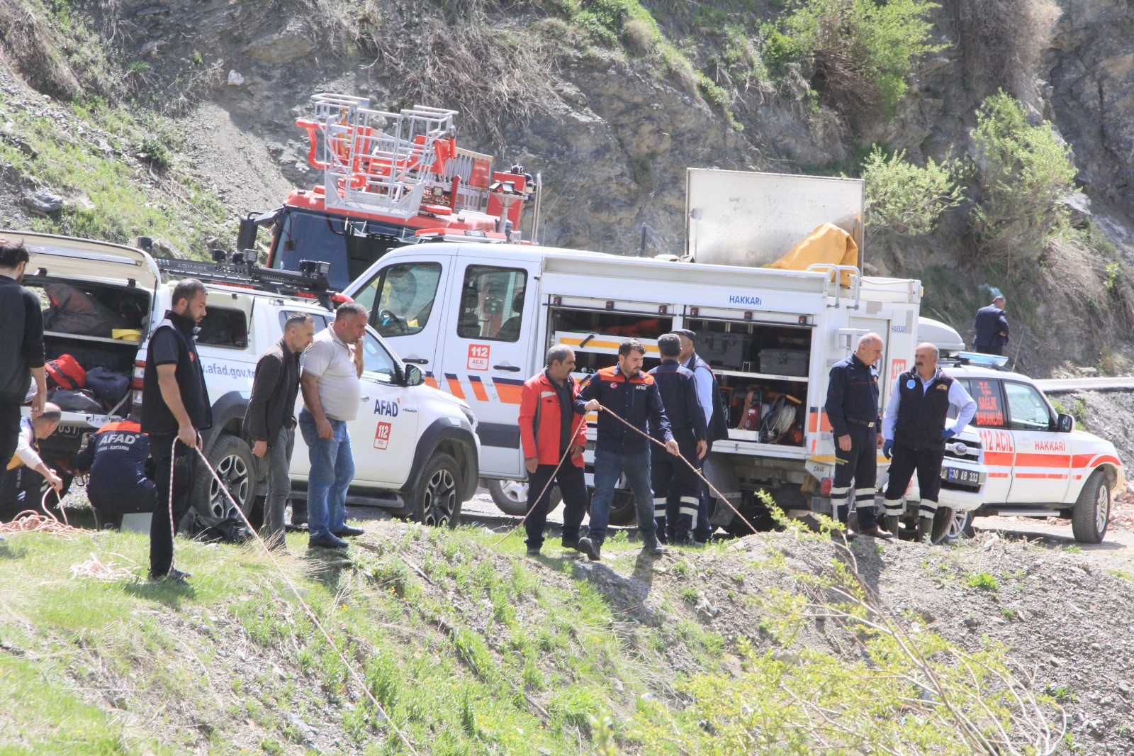 Hakkari’de bahçe işleri için tarlasına giden H. İbrahim Keskin isimli