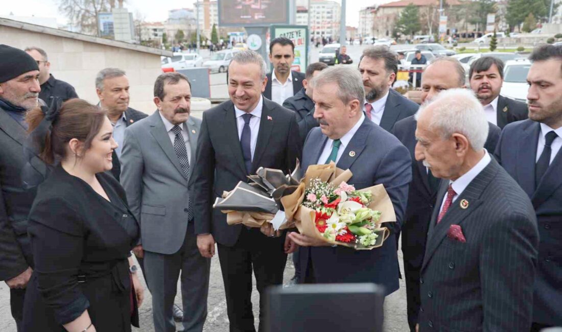   Büyük Birlik Partisi Genel başkanı Mustafa Destici, Cumhur ittifakının