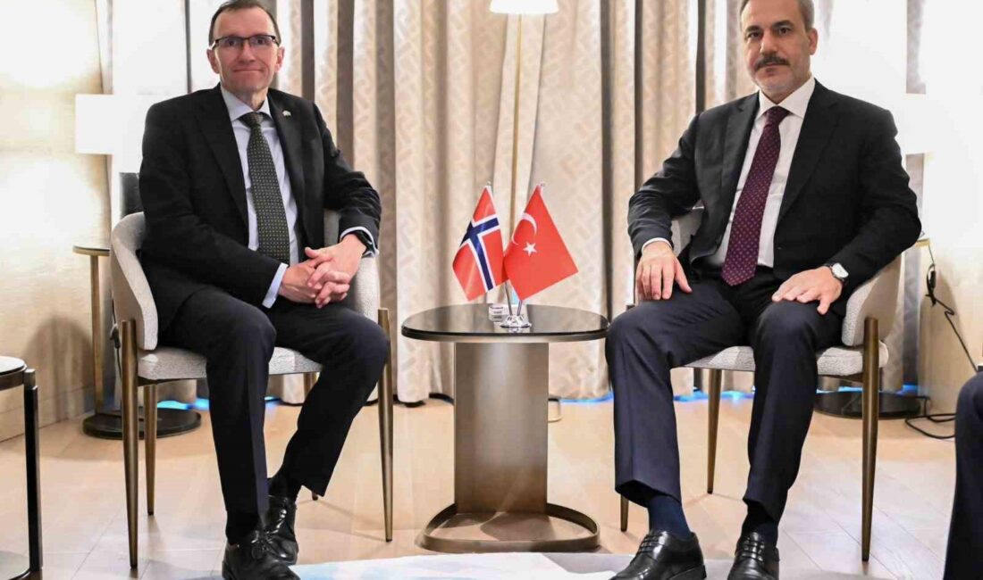 Dışişleri Bakanı Hakan Fidan, Suudi Arabistan ziyareti kapsamında Norveç Dışişleri