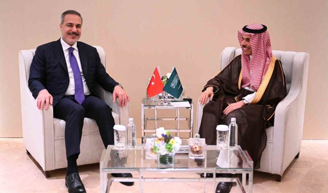 Dışişleri Bakanı Hakan Fidan, Suudi Arabistan Dışişleri Bakanı Prens Faysal