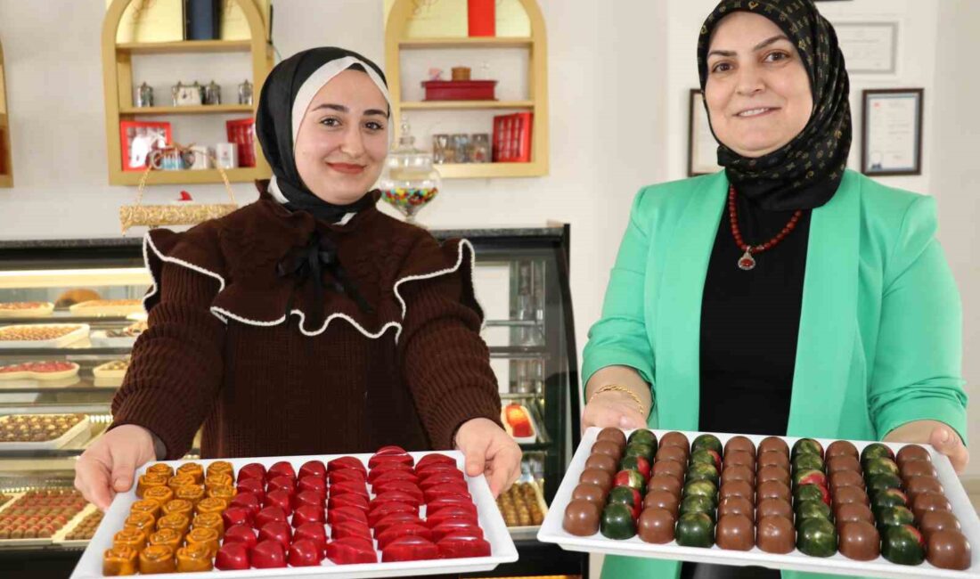 Van’da Perihan Duman isimli kadın girişimci, eşi çikolata seviyor diye