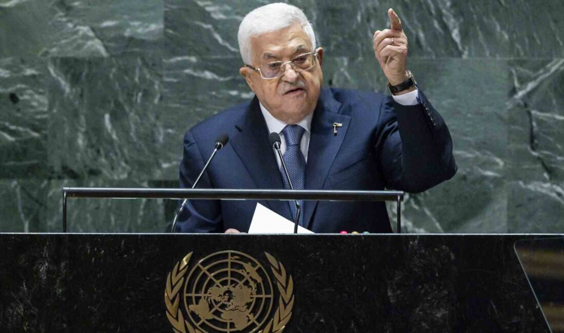 Filistin Devlet Başkanı Mahmud Abbas, Birleşmiş Milletler Güvenlik Konseyi’nde (BMGK)