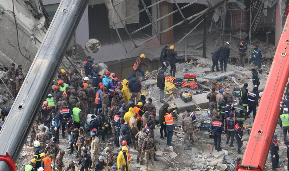 6 Şubat 2023’te meydana gelen Kahramanmaraş merkezli depremlerde Diyarbakır’da yıkılan