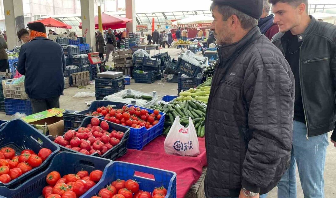 Afyonkarahisar’da havaların ısınmaya başlaması ile birlikte semt pazarlarında meyve ve