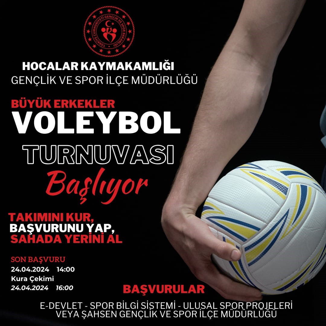 Afyonkarahisar Hocalar Kaymakamlığı Gençlik ve Spor İlçe Müdürlüğü tarafından büyük