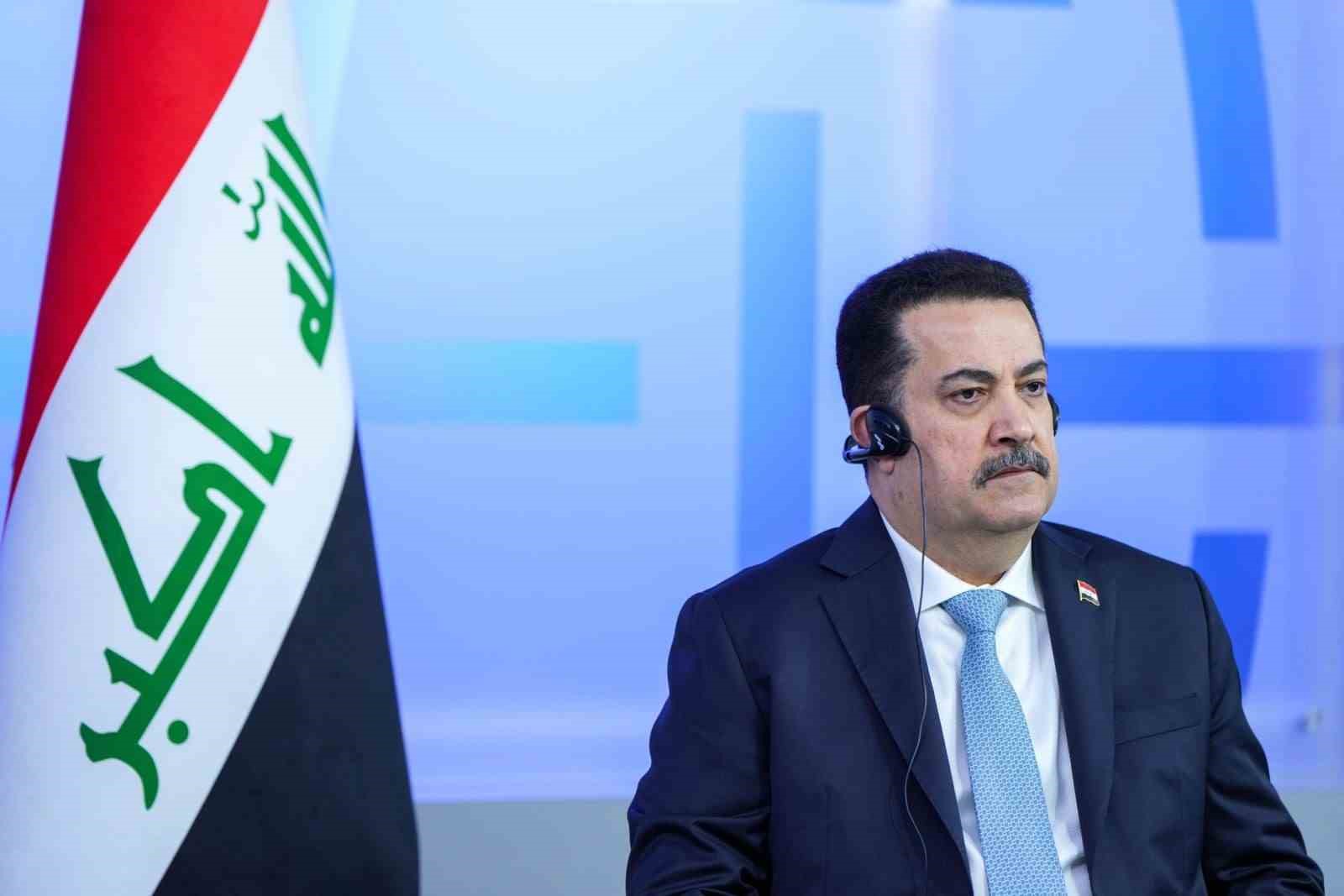 Irak Başbakanı Muhammed Şiya Sudani, Atlantik Konseyi’nde gerçekleştirdiği konuşmasında Cumhurbaşkanı