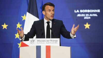 Fransa Cumhurbaşkanı Emmanuel Macron, Avrupa’nın “güvenilir” bir savunma stratejisi oluşturması