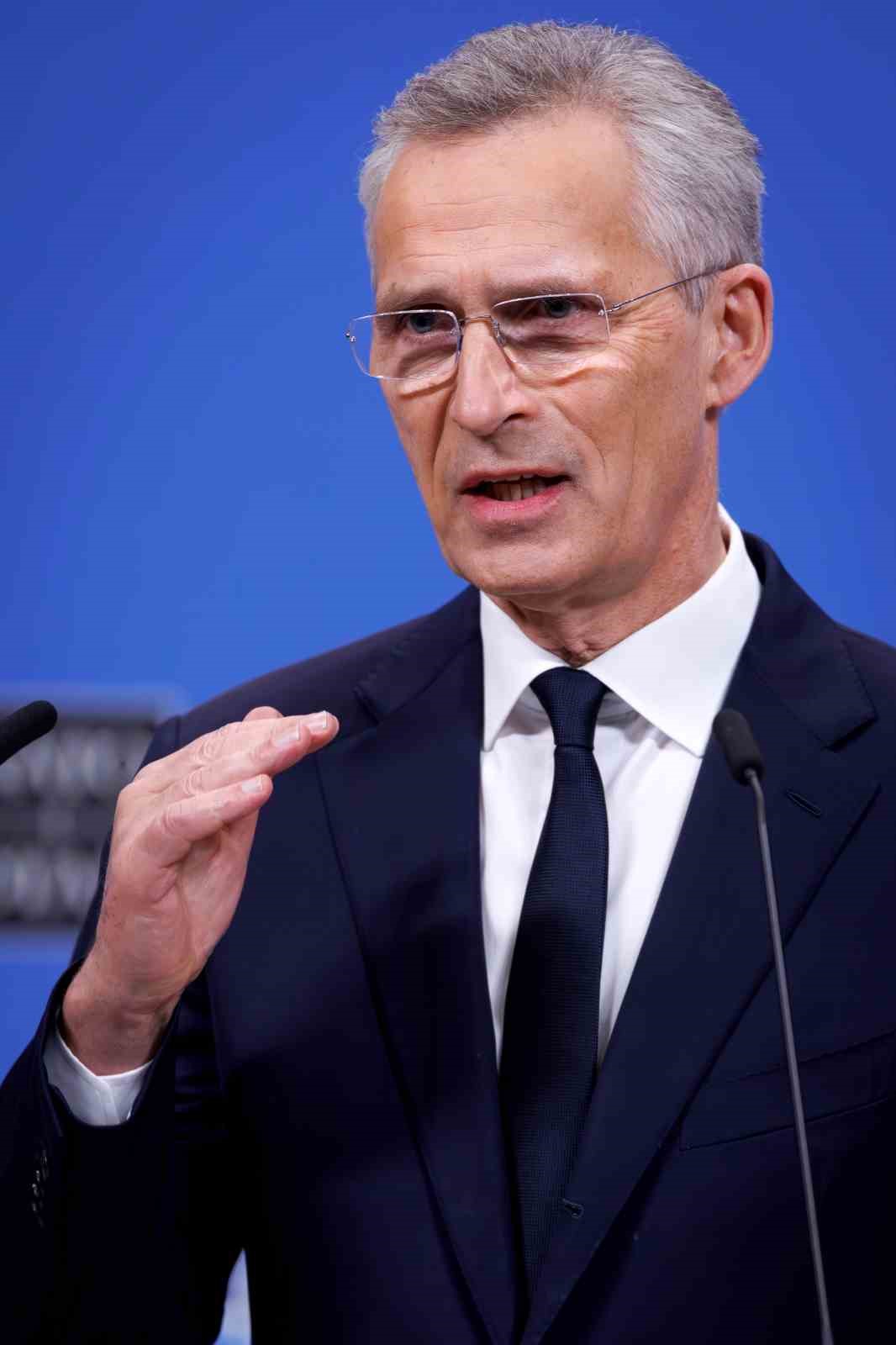 NATO Genel Sekreteri Jens Stoltenberg, “NATO savunma bakanları, Ukrayna’ya hava