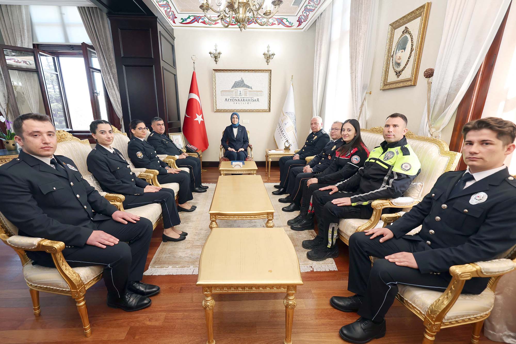   Afyonkarahisar’da Türk Polis Teşkilatı’nın 179.kuruluş yıldönümü dolayısıyla etkinlikler düzenlendi.