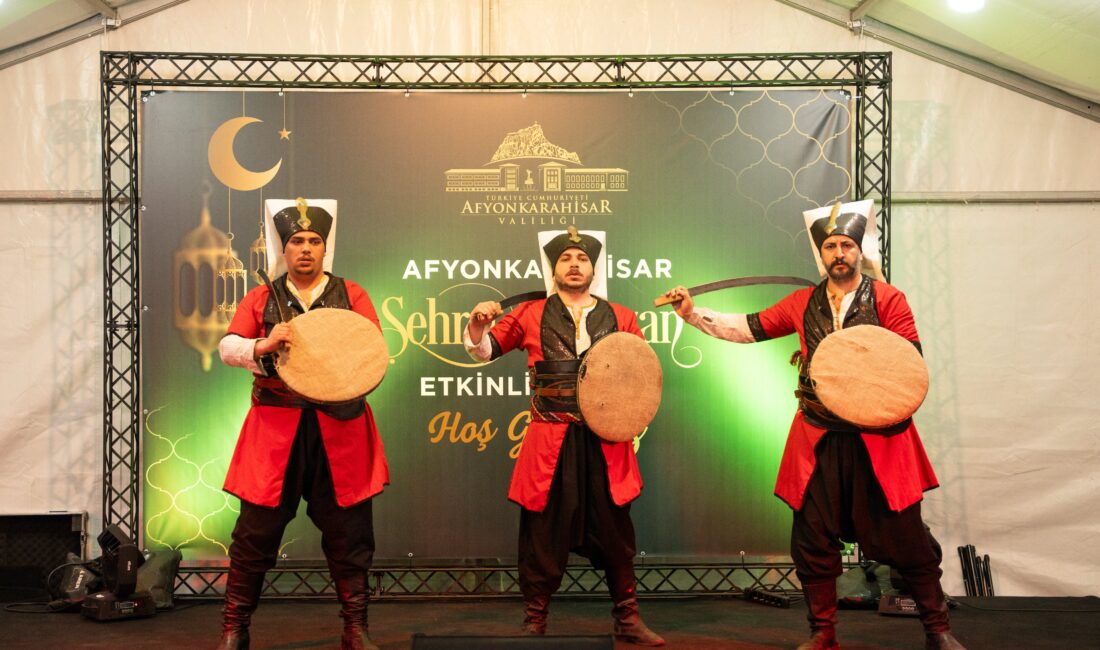 Afyonkarahisar’da Valilik himayesinde düzenlenen ramazan etkinlikleri devam ediyor. Afyonkarahisar Şehr-i