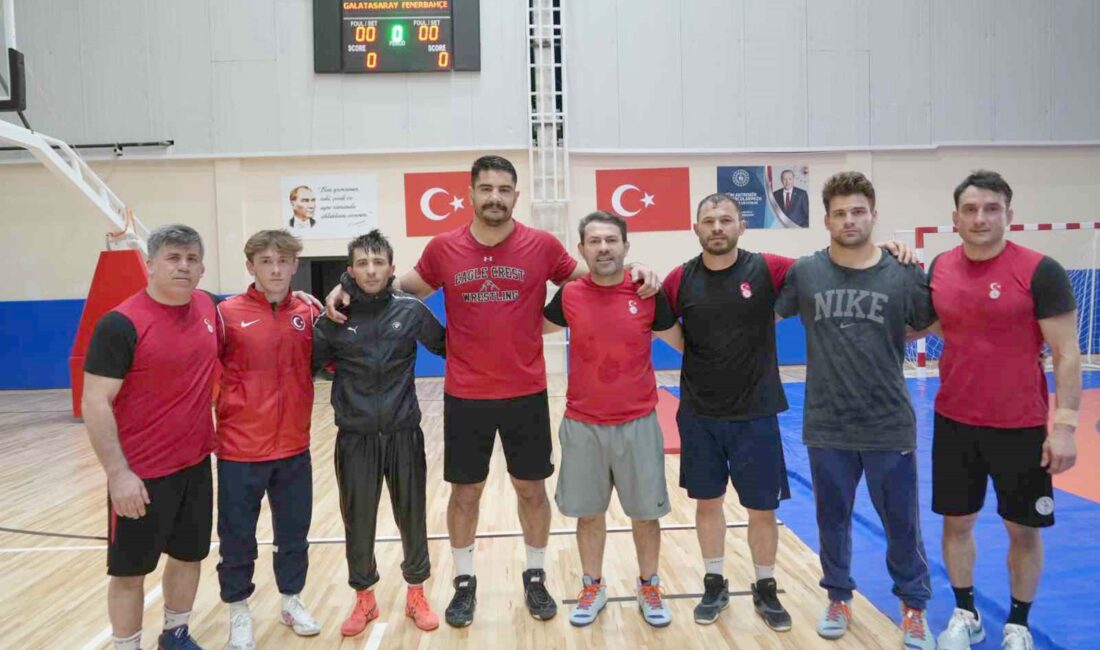 Kastamonu’da hazırlıklarını tamamlayan Serbest Güreş Milli Takımı, 5-7 Nisan tarihleri