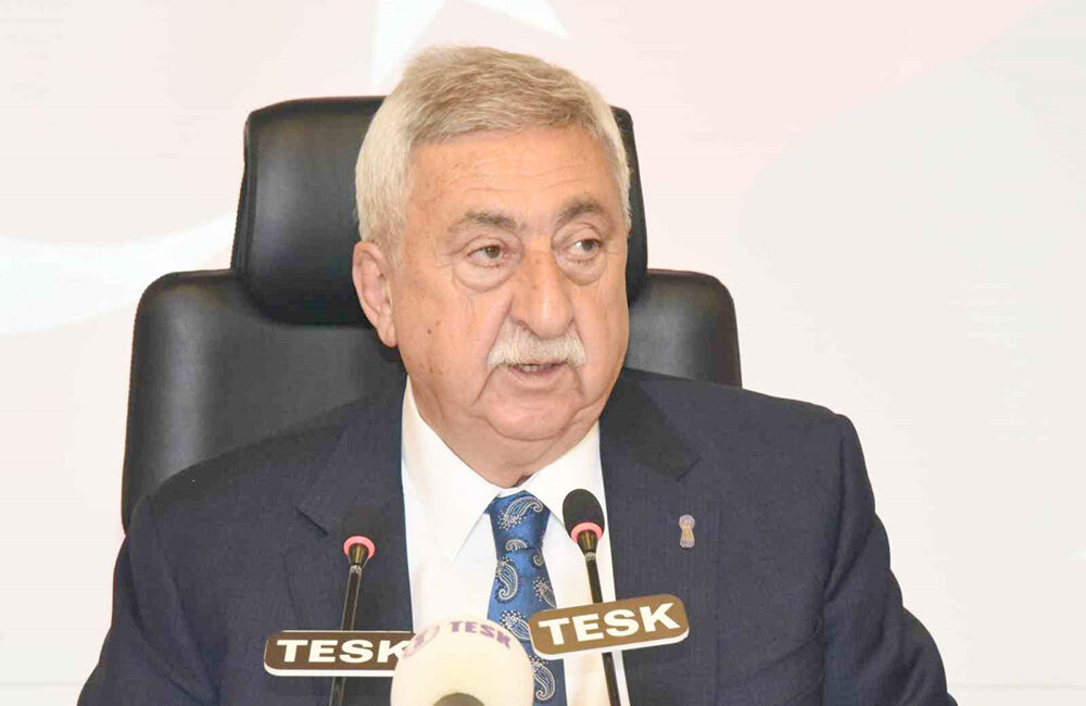 Türkiye Esnaf ve Sanatkarları Konfederasyonu (TESK) Genel Başkanı Bendevi Palandöken,
