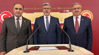 AK Parti Afyonkarahisar Milletvekilleri Ali Özkaya, İbrahim Yurdunuseven ve Hasan