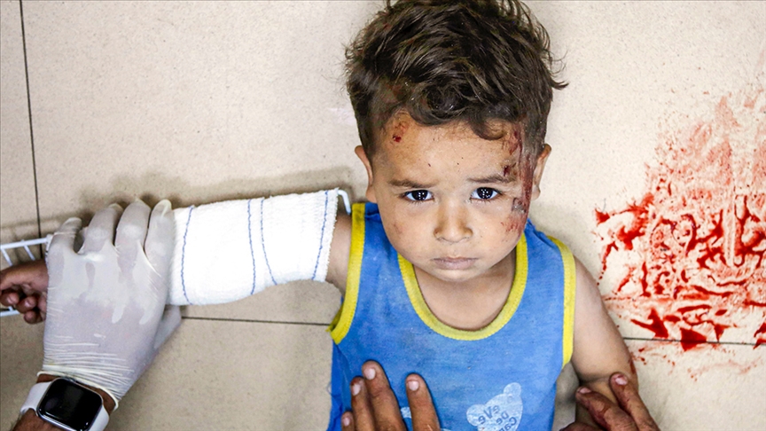 10’u çocuk 17 ölü İsrail ordusunun, Gazze Şeridi’nin kuzey ve