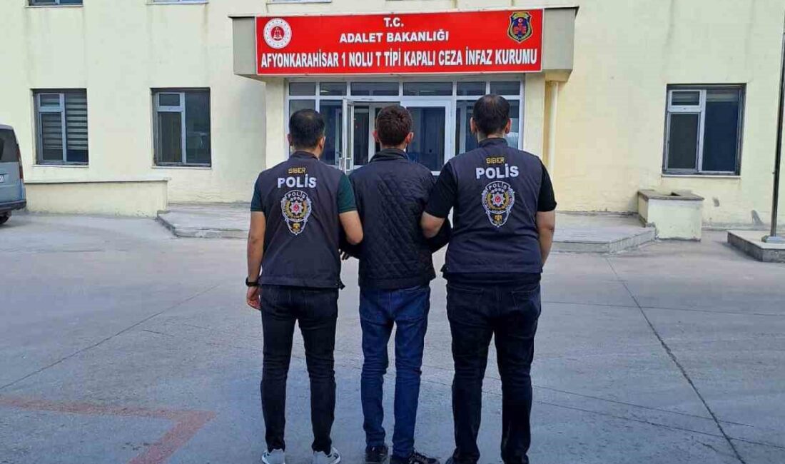 AFYONKARAHİSAR’DA BİLİŞİM SİSTEMLERİNİ KULLANARAK DOLANDIRICILIK YAPAN VE 4 YIL HAPİS