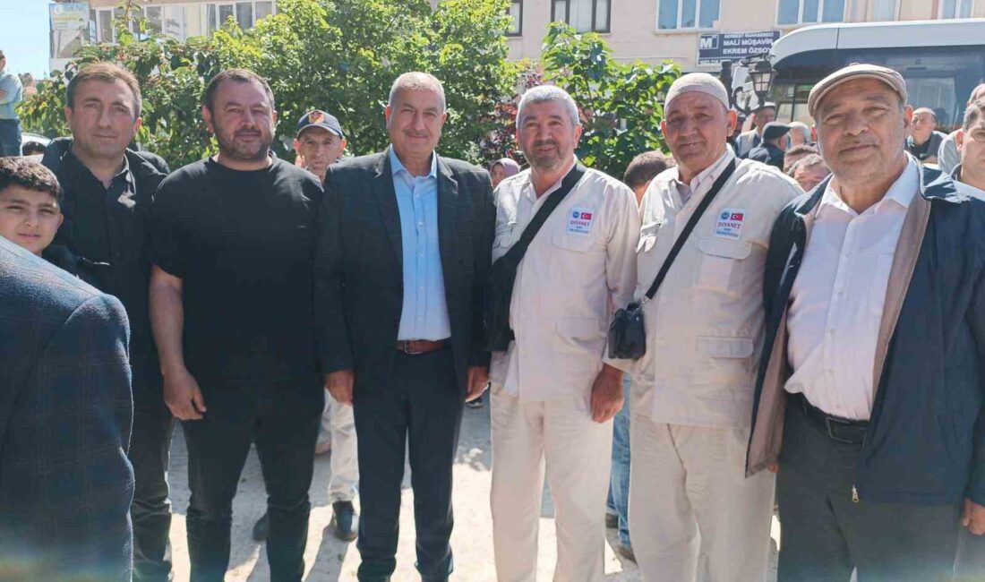 Afyonkarahisar’ın Şuhut ilçesinde hac ibadetini yapmak için kutsal topraklara gidecek