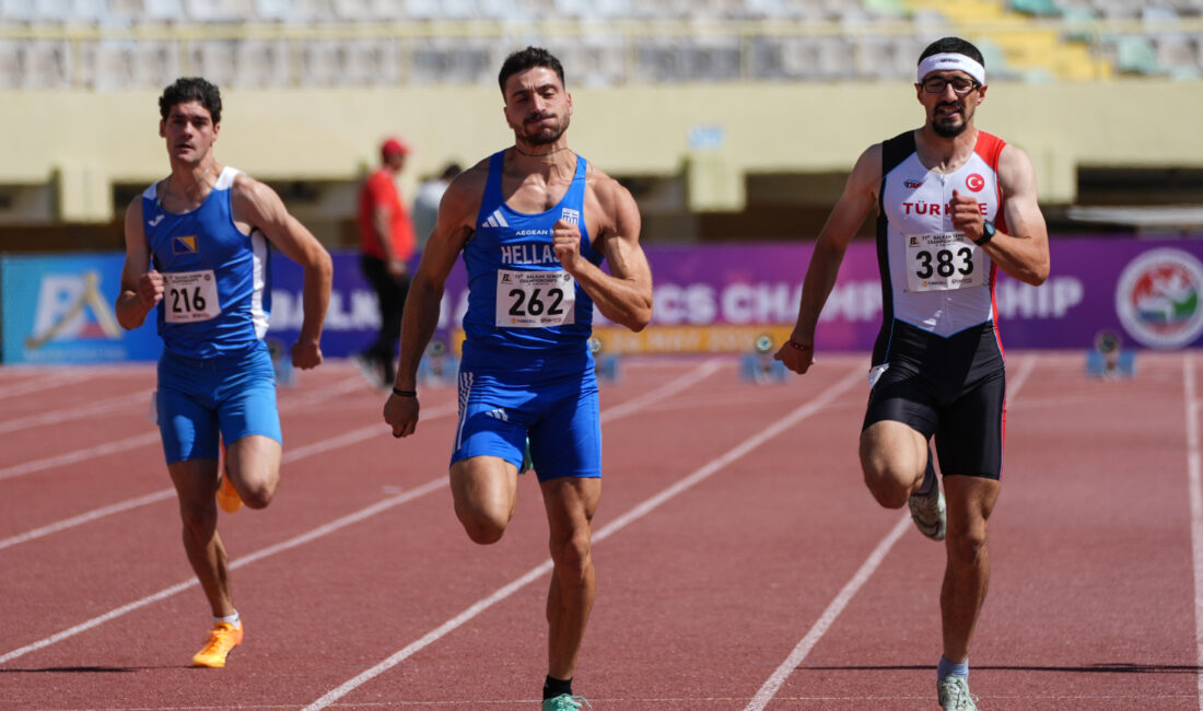 İzmir’in ev sahipliğinde düzenlenen 77. Balkan Atletizm Şampiyonası ilk gün