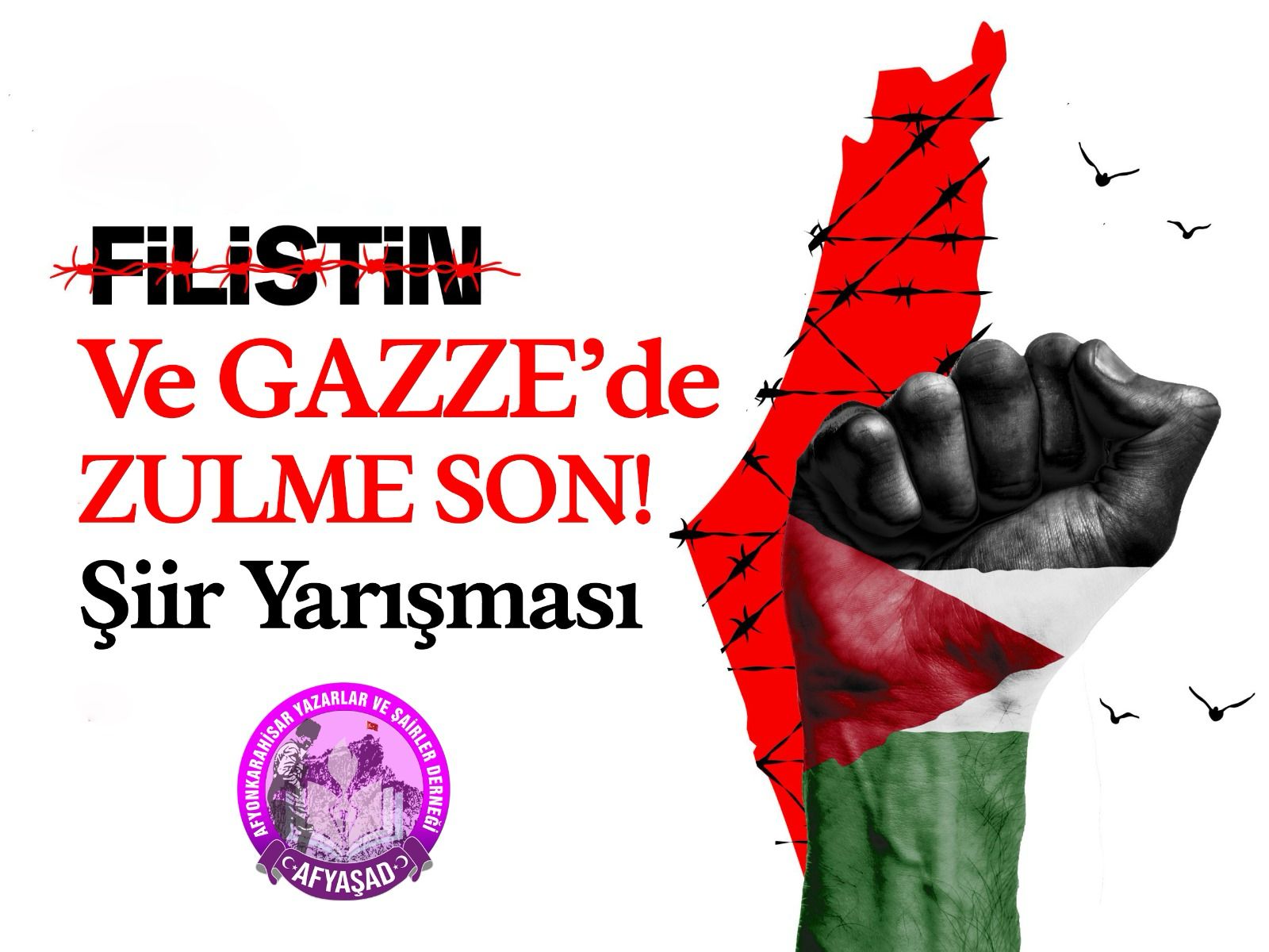 Afyonkarahisar Yazarlar ve Şairler Derneği “AFYAŞAD”;ilimiz genelindeki tüm resmi ve