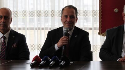 Mardin’e gelen Yeniden Refah Partisi Genel Başkanı Fatih Erbakan, “28