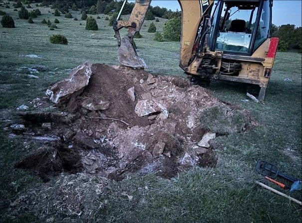 Eskişehir’de tarihi eser bulmak üzere kaçak kazı yapan 4 şüpheli
