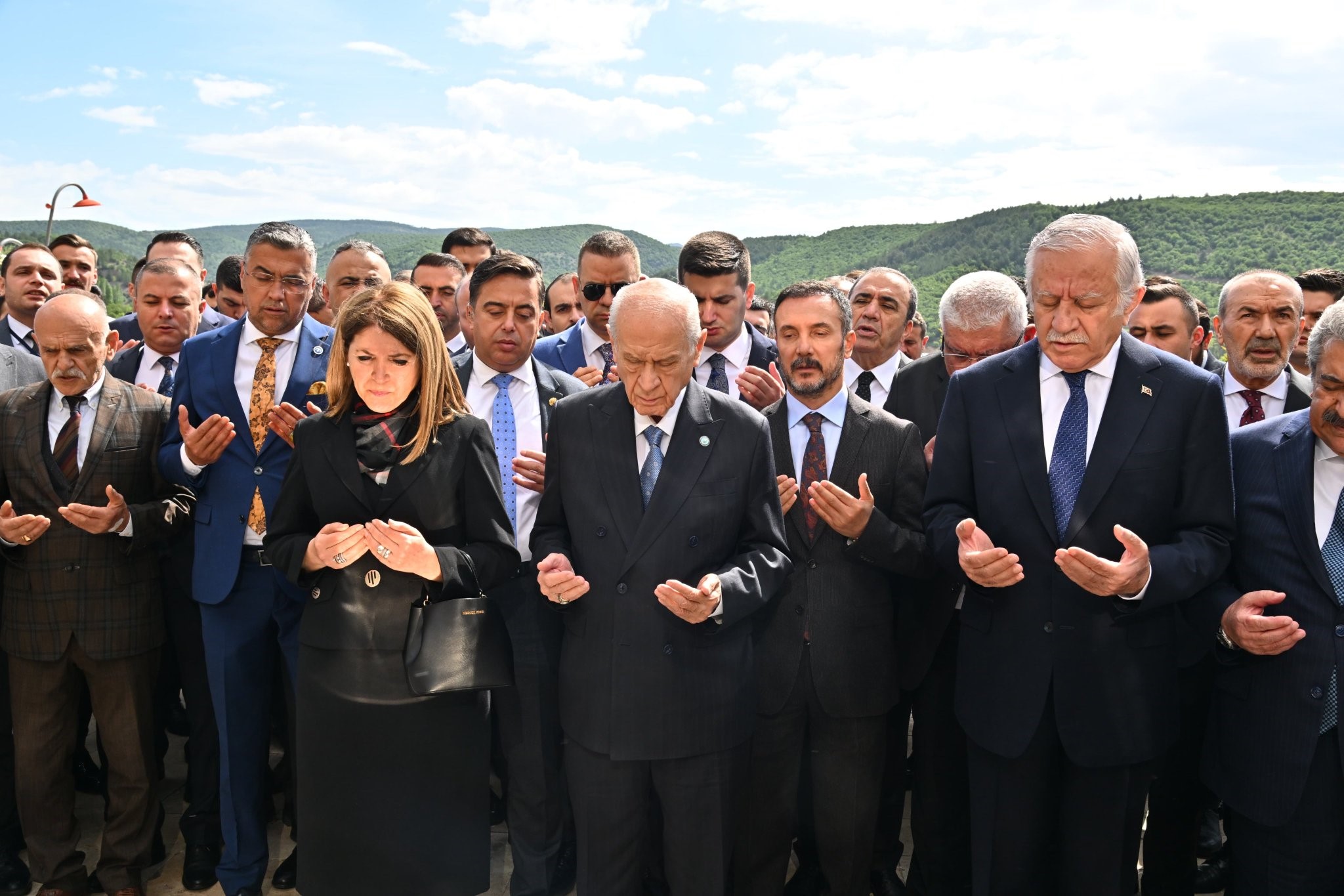 Milliyetçi Hareket Partisi (MHP) Genel Başkanı Devlet Bahçeli, Ankara’nın Kızılcahamam
