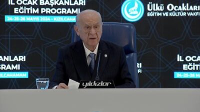 Milliyetçi Hareket Partisi (MHP) Genel Başkanı Devlet Bahçeli, “Hiç kimse