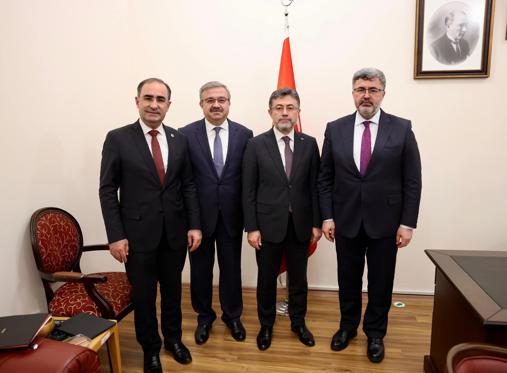 AK Parti Afyonkarahisar Milletvekilleri Ali Özkaya, İbrahim Yurdunuseven ve Hasan